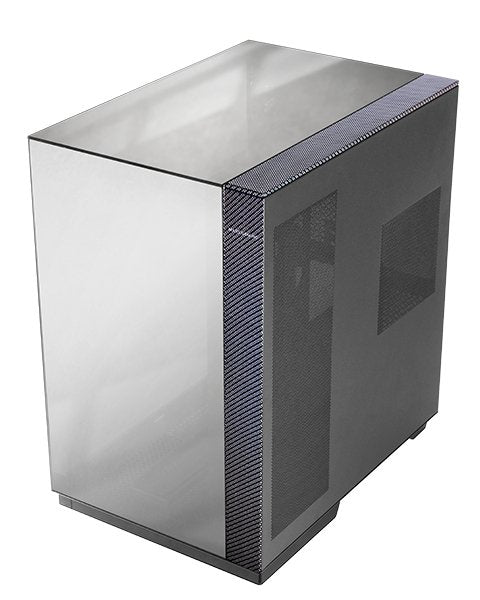 Mars Gaming Box ATX Semitorre Gaming MC3GFPRO Triple Glass Cromado ARGB GPU 383MM 1X3.5 3X2.5 Black
