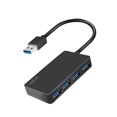 Logilink USB 3.2 Hub 4-PORT, GEN1 Black — image 1