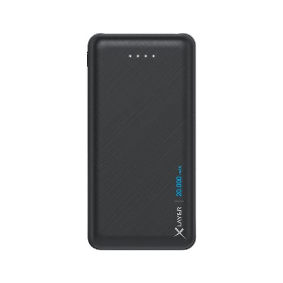 Xlayer Powerbank Micro (20.000MAH) Black