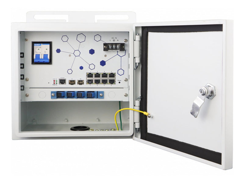 Levelone OSW-1061 Switch Gestionado L2 2.5G Ethernet (100/1000/2500) Energía Sobre Ethernet (PoE) Black