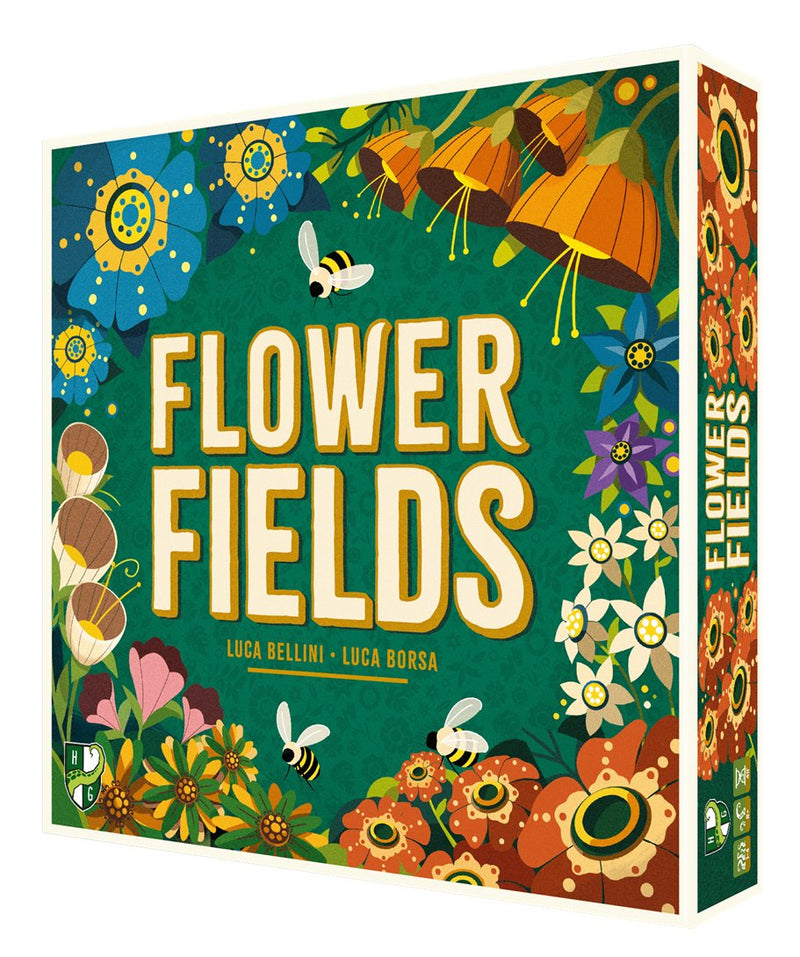 Set Of Desk Flowers Fields