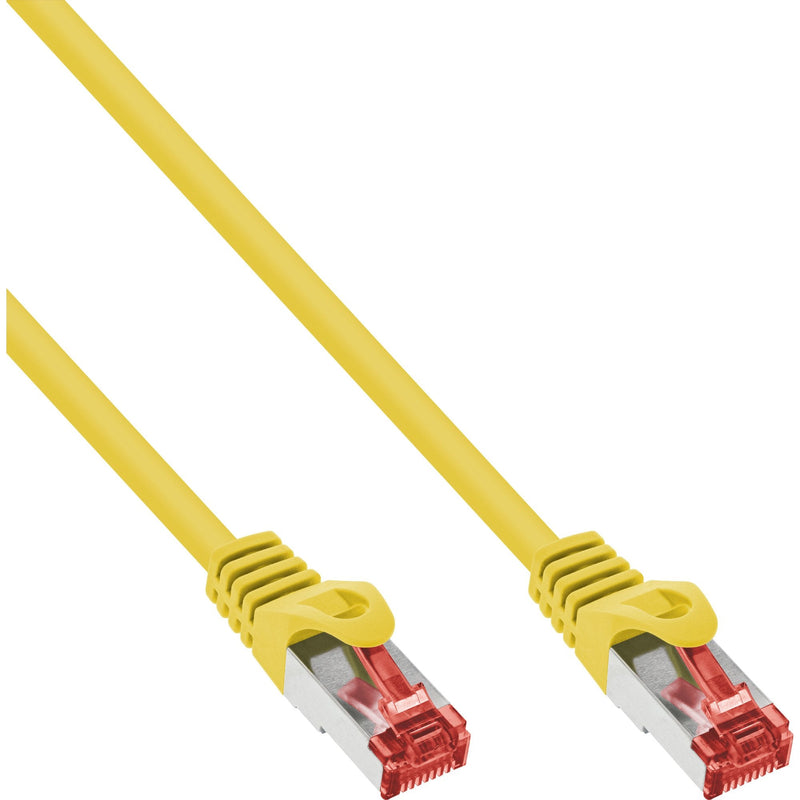 Inline® Network Cable S/FTP Pimf CAT.6 250MHZ Cobre Halogen Free Yellow 1M