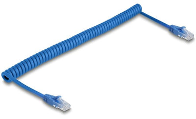 Delock Cable RJ45 Spiral Mecker Zu Mecker CAT.6UTP 1,3-3,3M — image 1