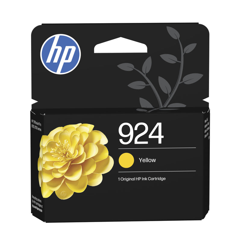 HP 924 Yellow Genuine Ink Cartridge Yellow 400PÁGINAS