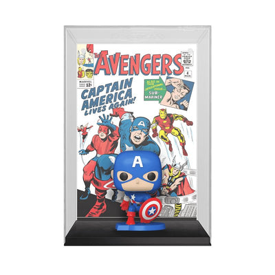 Figure Pop Comic Cover Marvel Avengers Capitan America — image 1