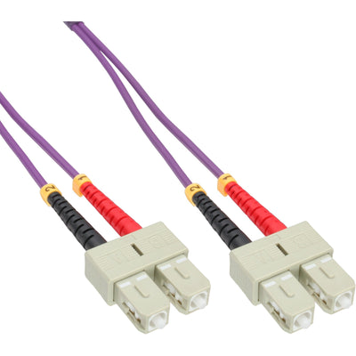 Inline Cable Duplex Fibre Optic Sc/Sc 50/125?M OM4 2M — image 1
