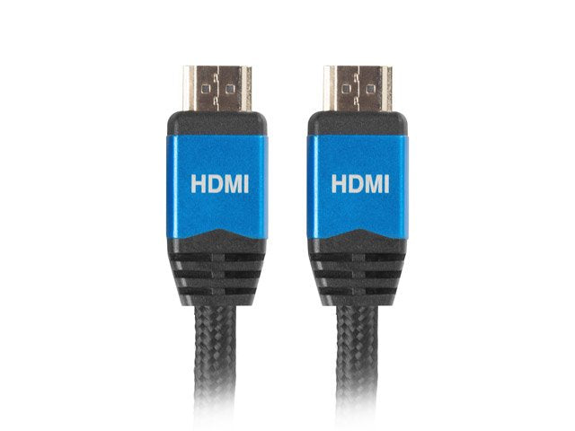 Lanberg HDMI Cable CA-HDMI-20CU-0030-BL Connectors Male/Male Chapados Oro Housing Aluminium Resolution Up To 3