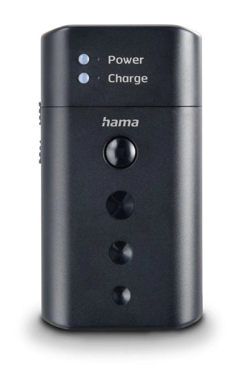 Hama Charger Batteries Recargables Delta Travel Universal Batteries Litio And Nimh USB-C Colour Black — image 1