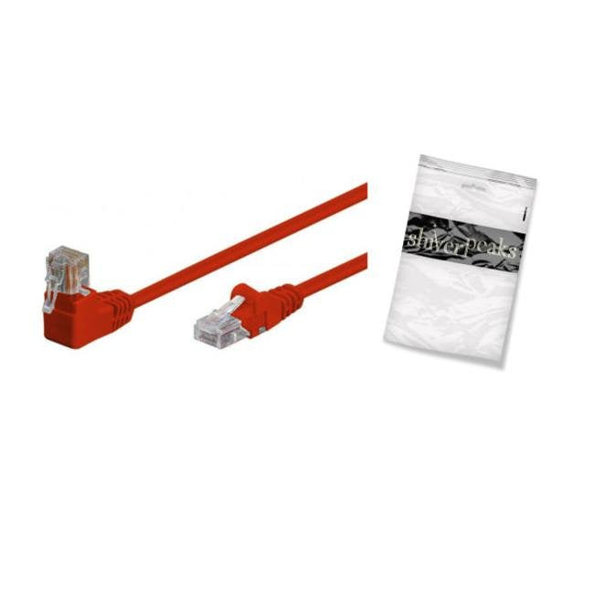 Shiverpeaks Network Cable CAT.6 S/FTP Pimf Winkel-recto Red 1,0M