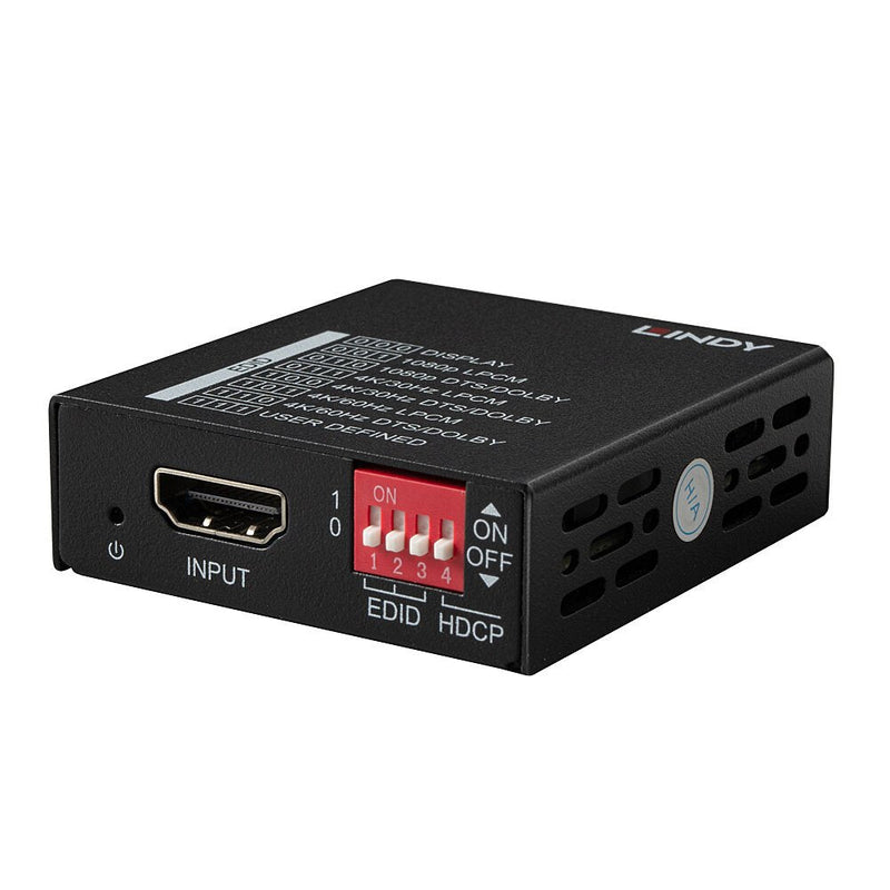 Lindy HDMI 4K60 Edid-manager H/H 4K60 Black
