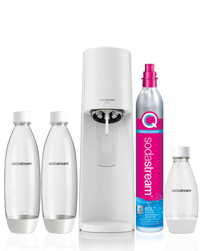 Sodastream Dispensador Terra Megapack Qc White, Includes 3 Bottles (2270213) — image 1