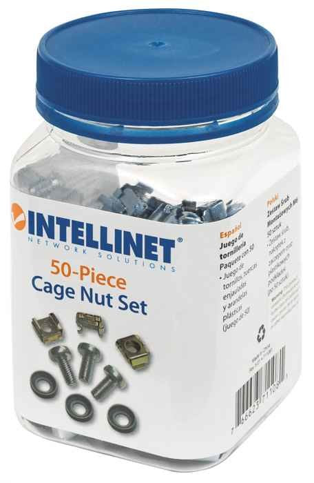 Intellinet Set Of Screws 50 Pieces Silver