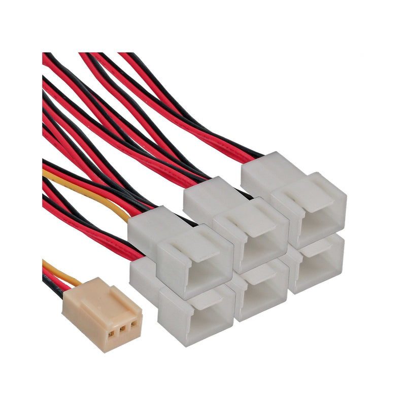 Inline Adapter Fan Cable And Molex 3 Pines Female a 6 Molex 3 Pines Male
