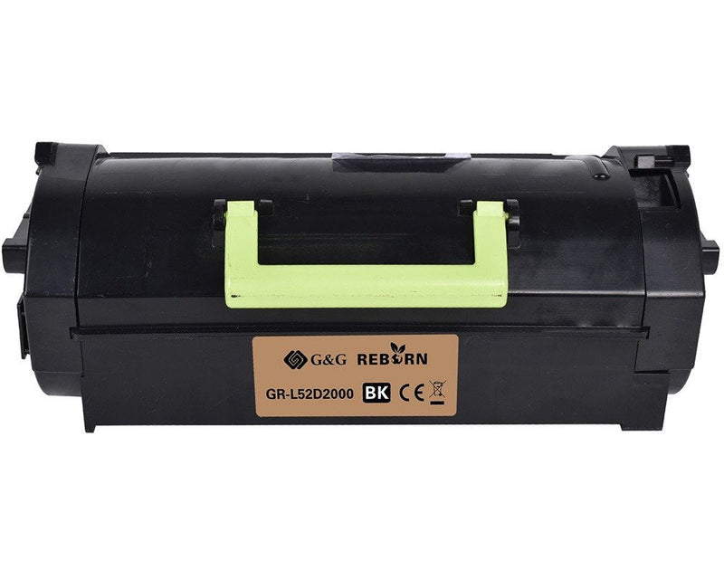 G&g Reborn-toner Compatible With Lexmark 522/ 52D2000