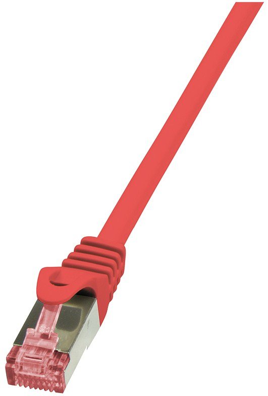 Logilink Network Cable CAT.6 S/FTP AWG27 Pimf Red 1,50M