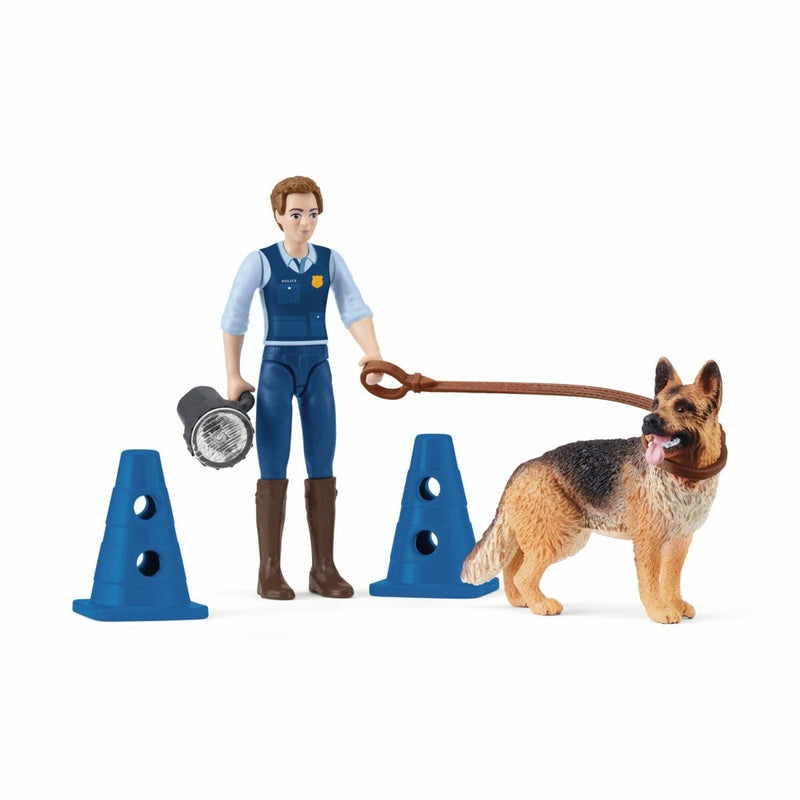 Schleich Figure ¡ Set Of Bolsillo ! Operación Policial 81466