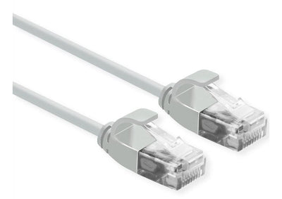 Roline UTP Datacenter Network Cable CAT.6A (class Ea), Lsoh, Slim, Grey 1,5M — image 1