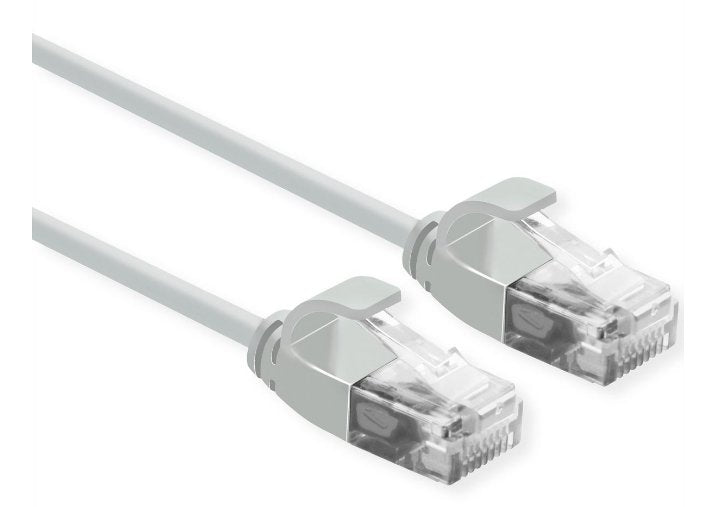 Roline UTP Datacenter Network Cable CAT.6A (class Ea), Lsoh, Slim, Gris 1,5M