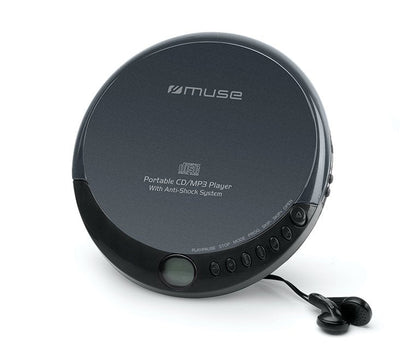 Muse M-900 Dm Portable Cd MP3 Player With Anti-shock, Black — image 1