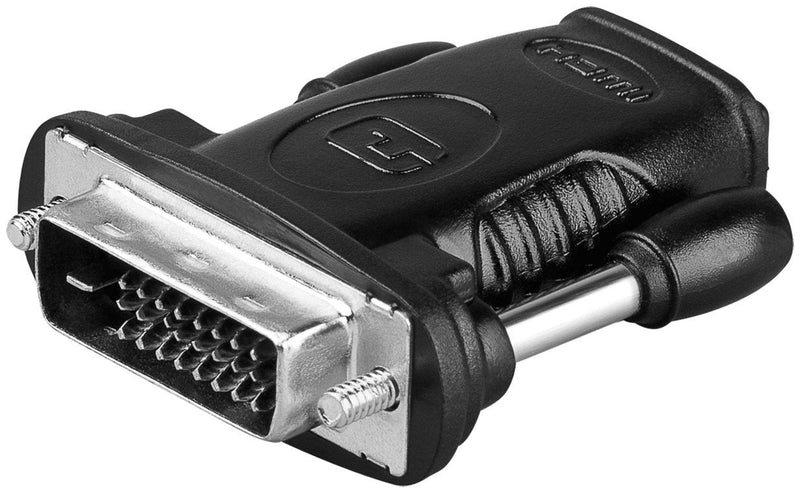 Goobay Adapter HDMI 19PIN DVI-d 24 + 1PIN Black