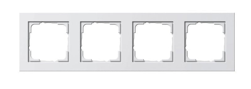 Gira 021422 Frame 4F White Puro Matte E2 4-VÍAS E2