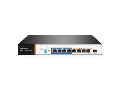 Value PoE + 2,5 Gigabit Ethernet Switch, 8 Ports + Uplink (sfp + ) — image 1