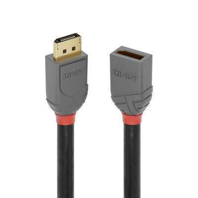 Lindy DisplayPort 1.4 Cable Extensión 3M, Line Anthra — image 1