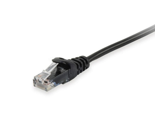 Equip Network Cable CAT.6A U UTP 2x RJ45 0.50M Black Lszh — image 1