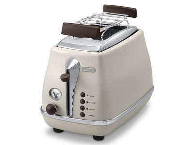 Delonghi Toaster Icona Vintage Ctov 2103.BG Beige, 900 Watts 2 Rebanadas Pan Tostado Ctov 2103.BG — image 1