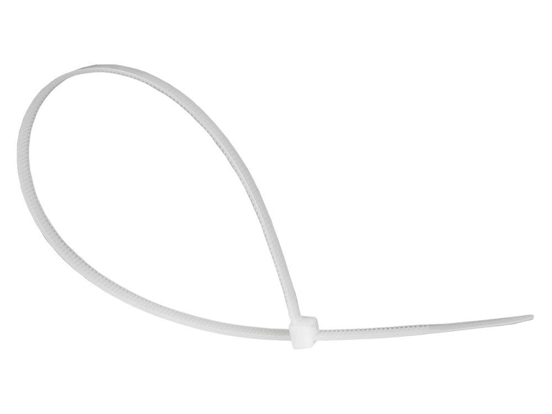 Alcasa KAB-25T48 Presilla Brida Reutilizable Nylon Transparent 100 Pieces