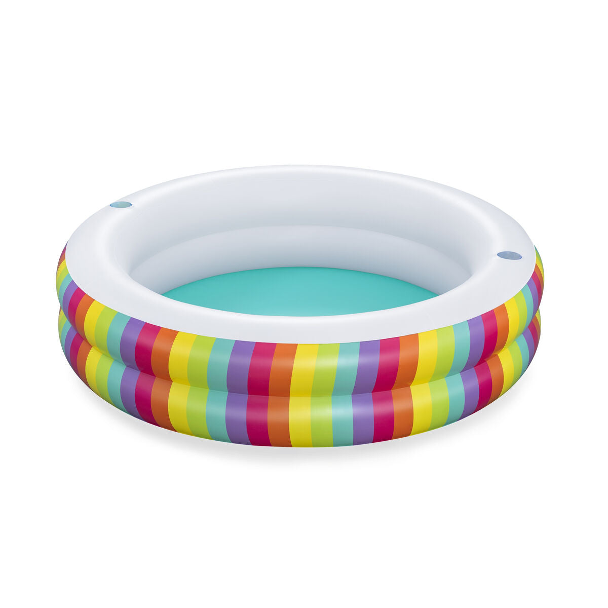 Bestway Inflatable Paddling Pool For Children Bestway Rainbow 206 X 206 X 51 Cm