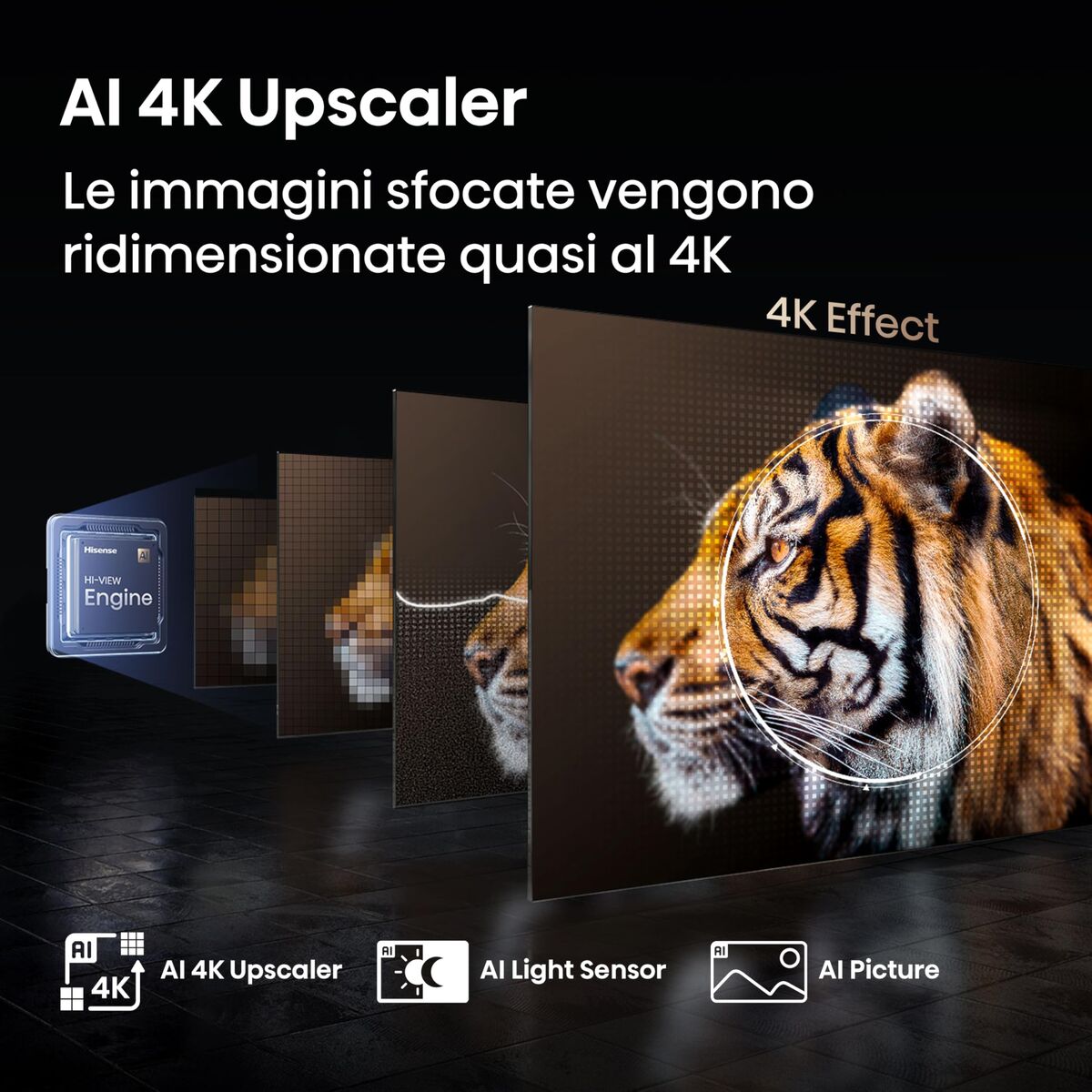 Hisense Smart Tv Hisense 65E7Q Pro 4K Ultra Hd 65" Led Hdr D-Led Qled