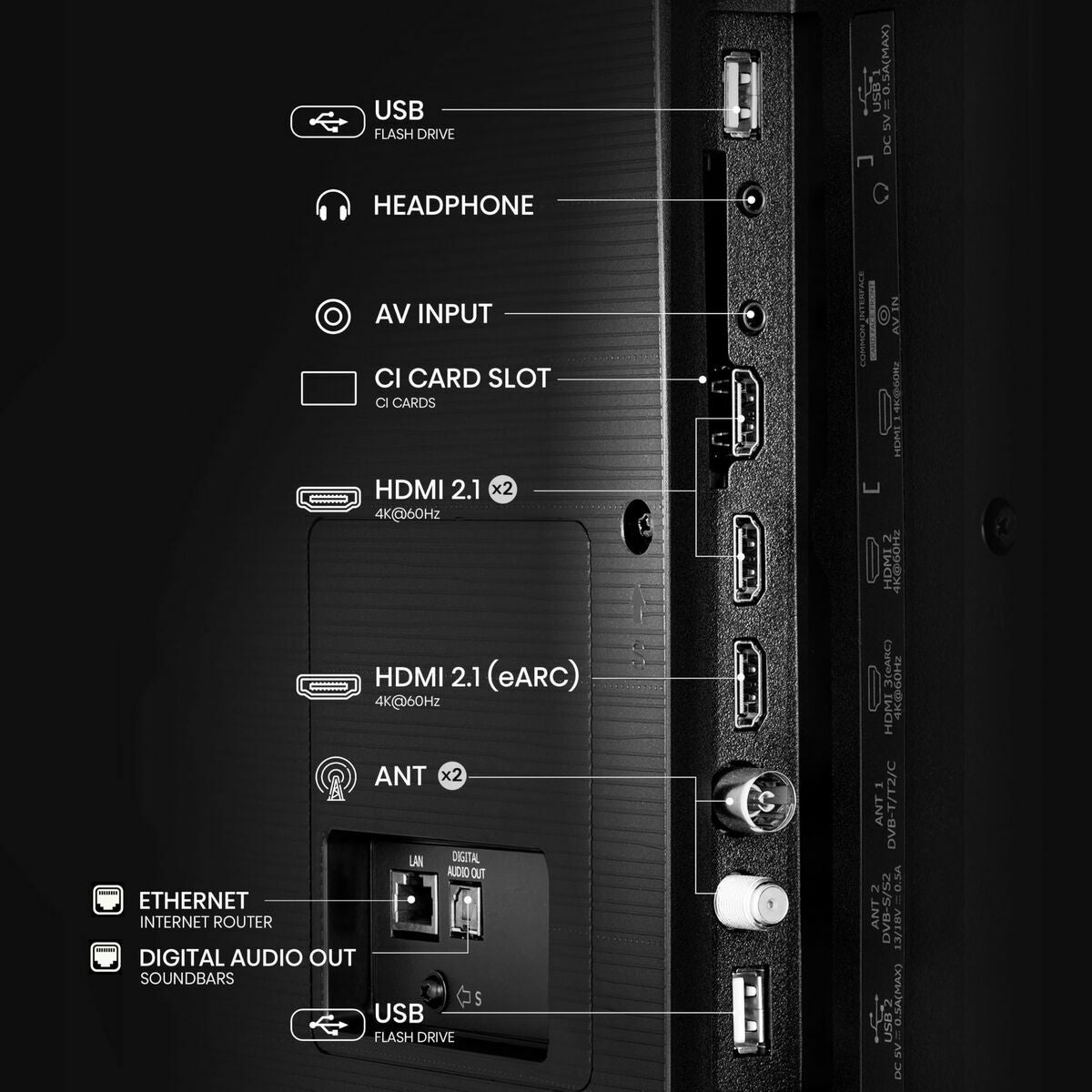 Hisense Smart Tv Hisense 85A6Q 85" 4K Ultra Hd Led Hdr D-Led