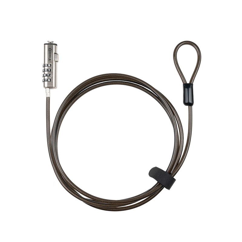TooQ Cable Security Nano 2.5X6MM Combinacion Laptop - Grey