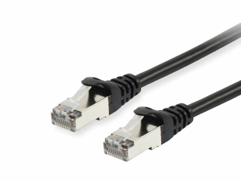 Equip Network Cable CAT.6 S FTP 2x RJ45 30.00M Black