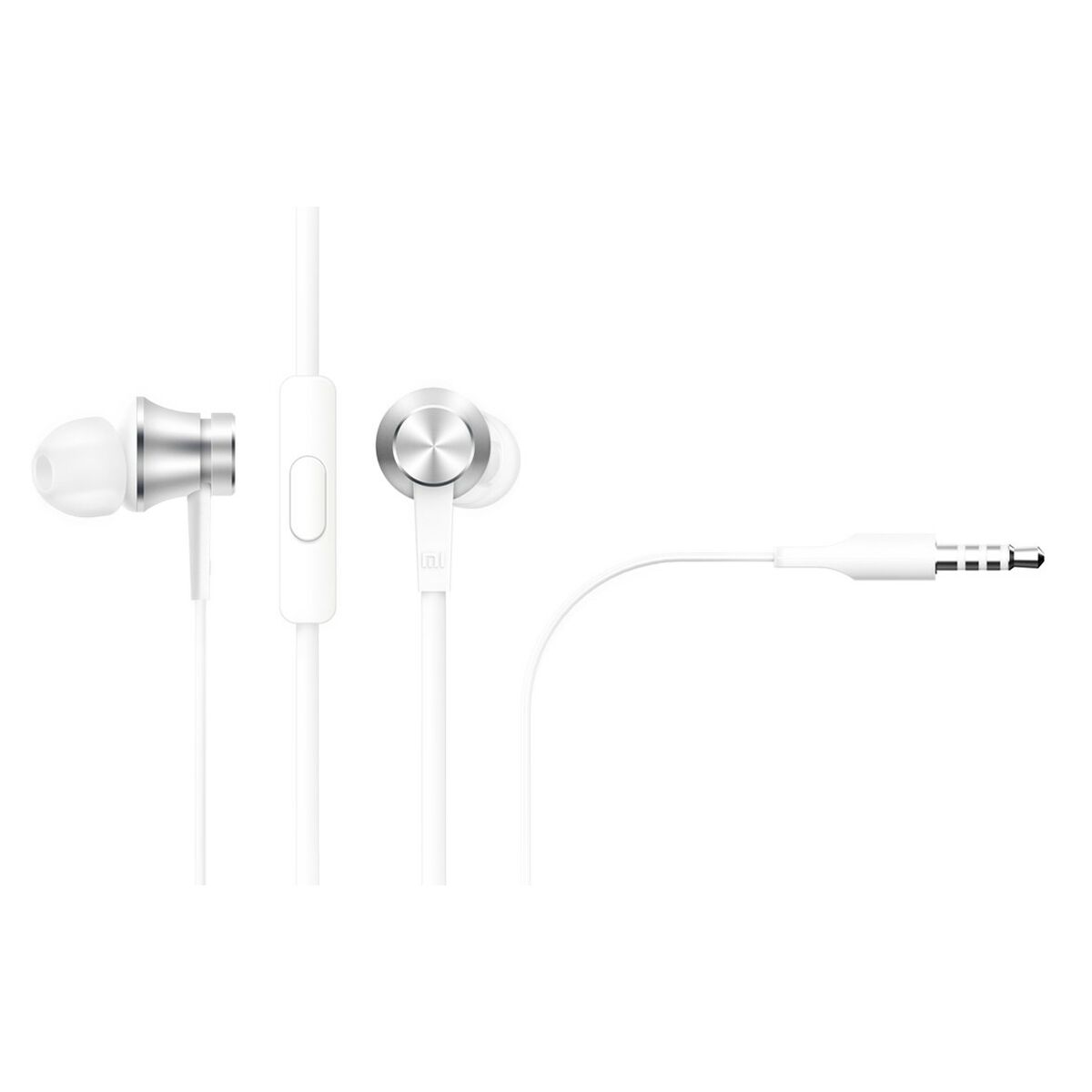 Xiaomi Headphones Xiaomi Mi In-Ear Headphones Basic Zbw4355Ty Silver