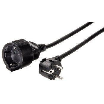 Hama Cable Extension Schucko 10M Black — image 1