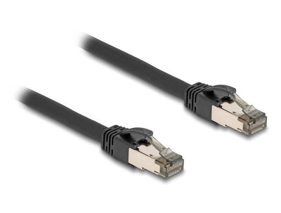 Delock 80242 Network Cable RJ45 CAT.6A U/FTP Ultraflexible With Cover Metálica Indoor 3M, Black — image 1