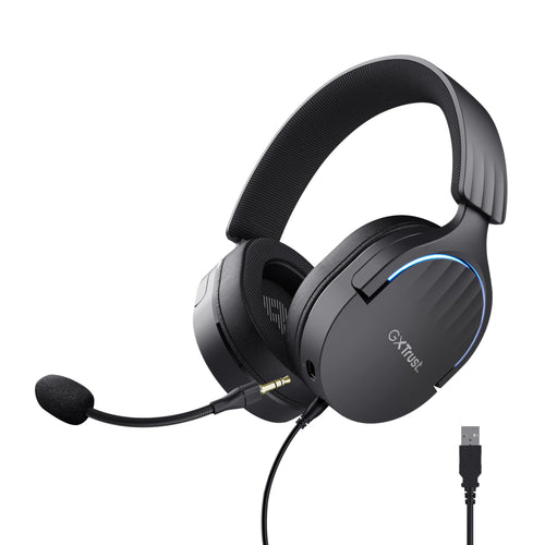 Trust Headphones Gaming With Microphone Gaming Gxt 490 Fayzo USB 2.0 — image 1