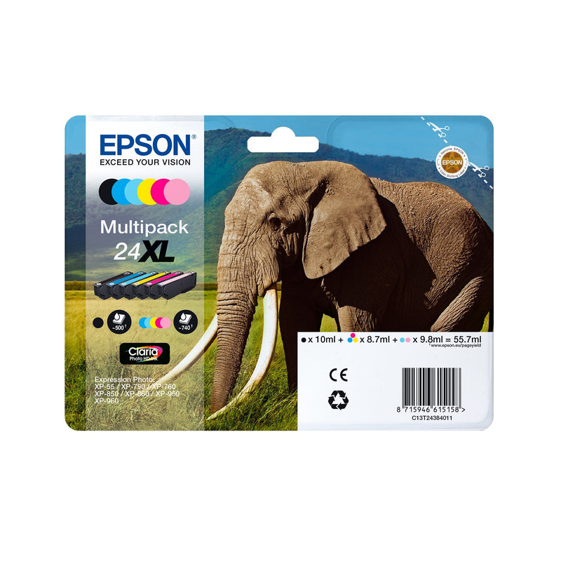 Epson Genuine Ink T243640 Magenta Premium XP-750, XP-850