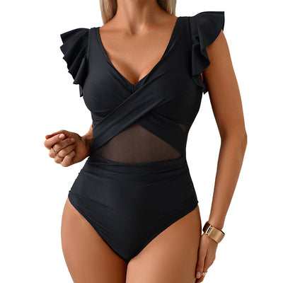 Modest One-piece Bikini Women's Swimsuit