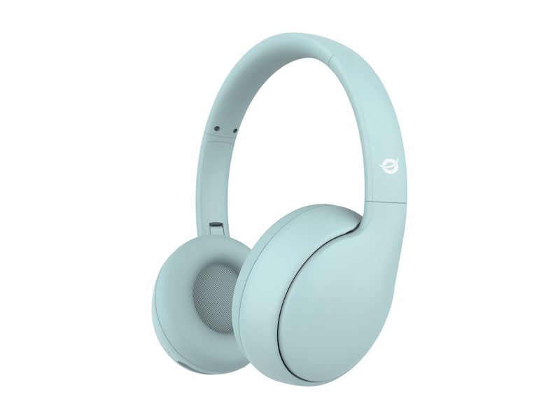 Conceptronic Headset Kids Bluetooth 6.0 PARRIS04B Charging USB-C Battery 10H Foldable Colour Blue