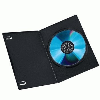 Hama Slim Dvd Jewel Case Pack Of 10, Black 51181
