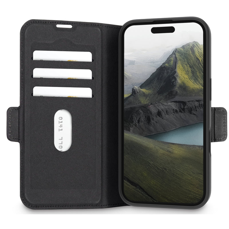 DBRAMANTE1928 Oslo Pro Case With Cover Phone Mobile Phone Poliuretano (pu) Plastic Black Apple Iphone 16