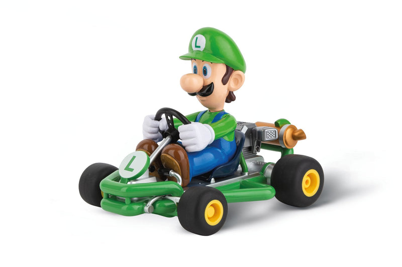 Carrera Rc 2.4GHZ Mario Kart Pipe Kart, Luigi 370200984P