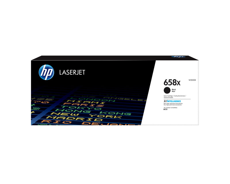 HP 658X Black Laserjet Toner Cr
