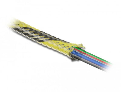 Delock 20747 Pasacables Black Yellow — image 1