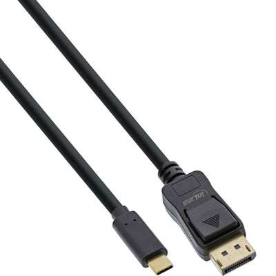 Inline Cable USB Type-c Male a DisplayPort Male (modo Alternativo Dp), 4K2K, Black 1M — image 1