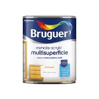 Bruguer Esmalte Acrylic Multisuperficie Satinado Black 0,750L 5057491