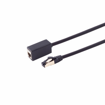 S-impuls RJ45 Extensión, CAT.8.1, Lszh, Black 3M — image 1